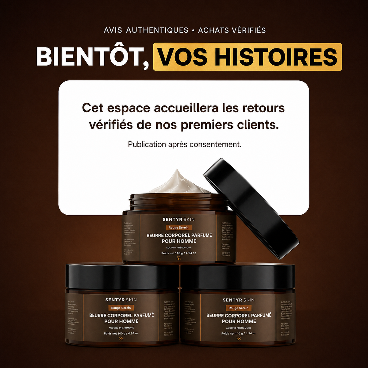 Sentyr Skin — emplacement réservé aux futurs avis vérifiés