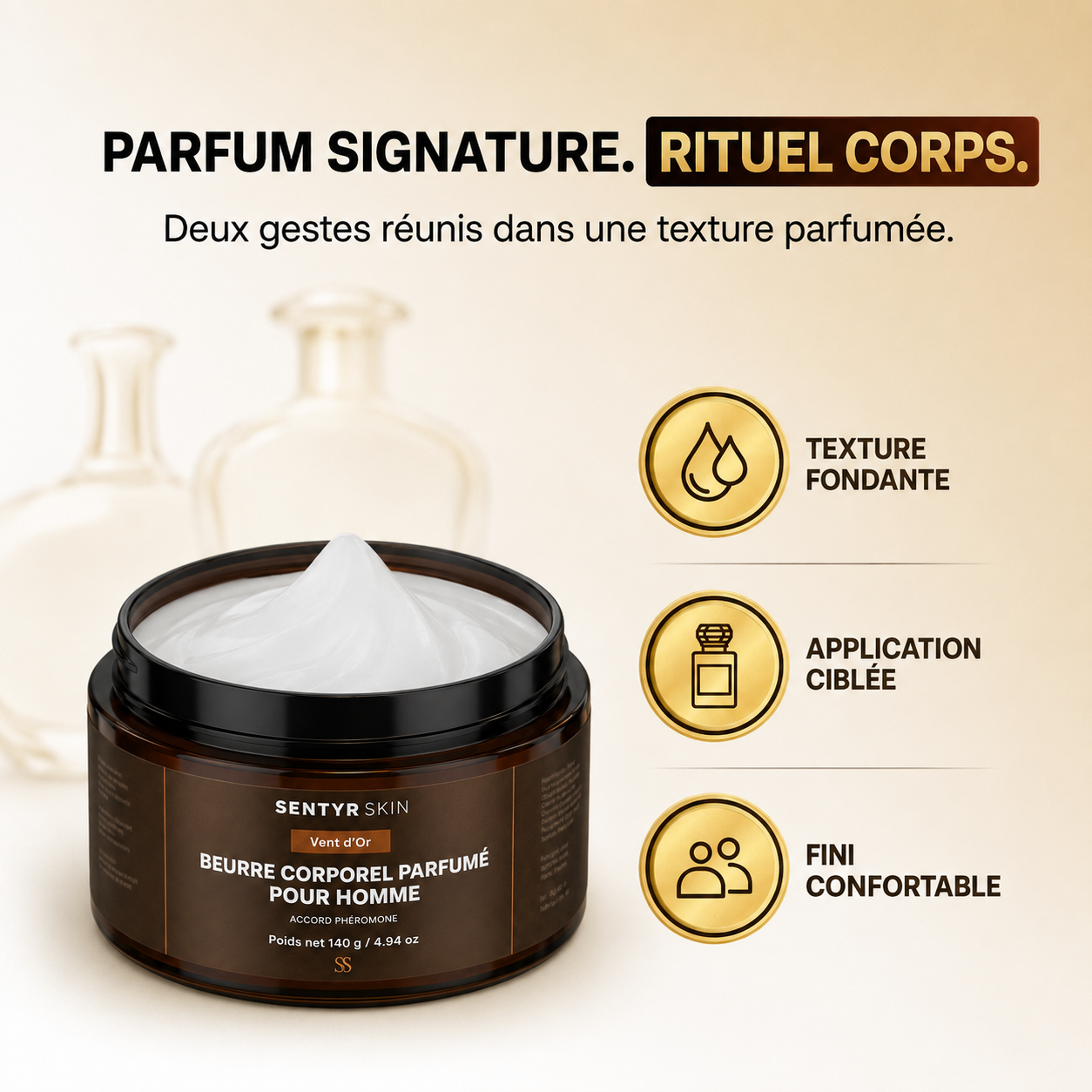 Vent d’Or — texture et rituel corps